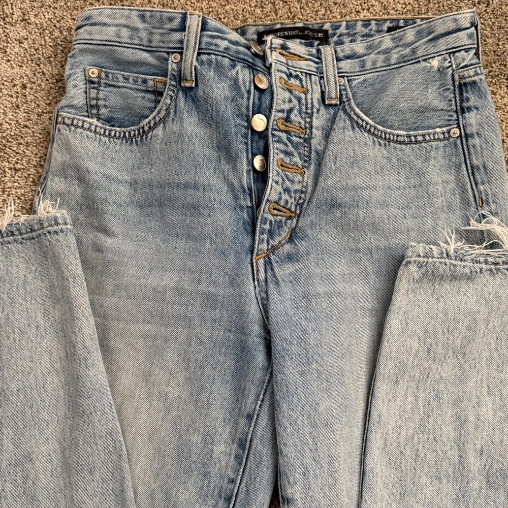 We wore what by joes jeans size 26 straight leg/skinny